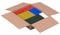 DECKLINE Abstandshalter Kunststoff - 300 Stück - 34 x 100 mm - Im Set: 1, 2, 3, 4, 5 mm - MIX Distanzklötze für Fußböden, Fenstern und Türen - Verglasungsklötze - Unterlegplatten