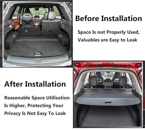 Auto Einziehbare Laderaumabdeckung für Mercedes Benz ML W166 ML320 ML350 ML400 500 2013-2017, Ausziehbar Hintere Kofferraumabdeckung Rollo Ablagen Frachtabdeckungen Abdeckung Privatsphäre Zubehör