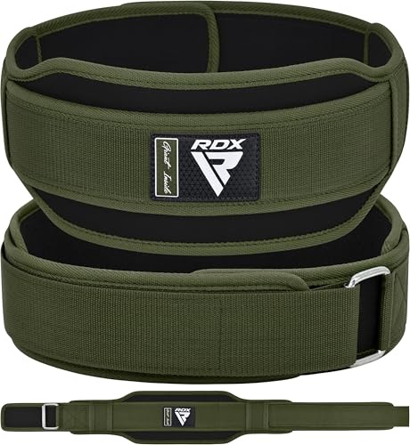 RDX Weight Lifting Belt for Men and Women, Durable EVA Foam Padding, Iron Buckle, Back Soft Support for Powerlifting, Bodybuilding and Weightlifting Gym Workout Fitness Exercise Equipment