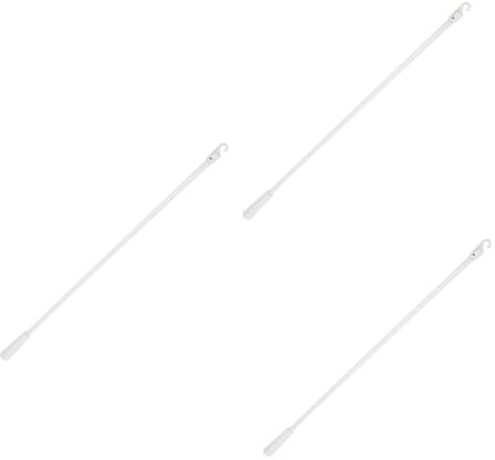 TOPPERFUN 3St Zubehör für Jalousien Blindstock Ersatzteile für Vertikaljalousien Blindöffner-Stick Jalousiezubehör Jalousie Zubehör Fensterjalousien Blindkippstöcke Glasfaser Weiß