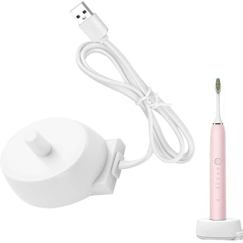 Electric Toothbrush Charger - Compatible with Oral-B P2000 P4000 P6000 P7000 D10 D12 D16 D20 D34 Models, Compact & Travel-Friendly Design for Daily Convenience