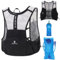 Laufweste Damen Herren | ultraleichter Laufrucksack |Mit Trinblase und Softflasche| Trinkruckack Laufen Fahrradrucksack Trailrunning Rucksack| optimale Passform |Zwei Größenoptionen (L/XL：100-115 cm)