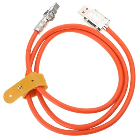 KINSPON 120W USB C To USB Cable Fast Charging 180 Degree Rotating Right Angles Head Elbow Charging Cable For Game