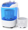 TANGZON Portable Washing Machine, 2-in-1 Small Washing Machine and Spin Dryer Combo with Timer, Single Tub & Drain Hose, Mini Laundry Washers for Camping Dorm Apartments College (Blue)
