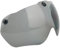 Weduspaty Visor del Casco per Biciclette, Occhiali per Il Casco, Visiera Bici Magnetica Staccabile, Occhiali ciclistici del Sole Grigio per all'aperto
