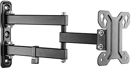 Tilt TV Wall Mount Bracket 13-27 Inch Screens, Ultra Slim TV Wall Bracket Compatible with Samsung UE24F6000F UE24F6000FK Full HD Smart