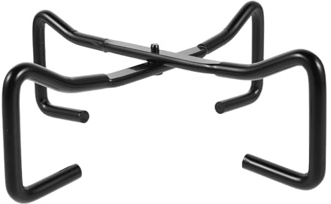 DEARMAMY Klappbarer Gusseisen Dutch Oven Ständer Hitzebeständiger Topfuntersetzer Deckelhalter für Camping Outdoor Kochstelle Lagerfeuer Faltbarer Pfannenhalter für Wandern und Reisen
