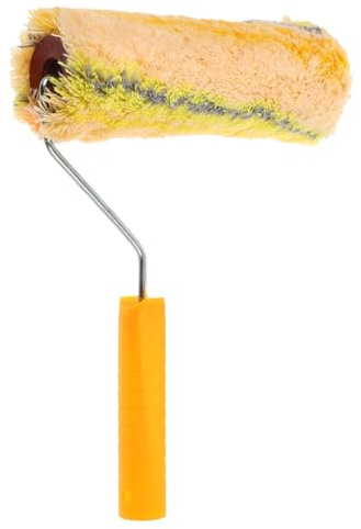 Ciieeo Long Pile Roller Cotton Thread Roller Brush Multifunctional Sturdy Bristles Holds More Paint Ceilings Interior Walls Suitable DIY Enthusiasts Professional Painters