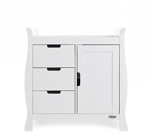 Obaby Stamford Meuble à langer, Blanc