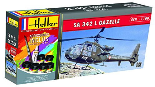 Heller 1:50 Gift Set - SA 342 Gazelle