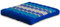 livasia Sitzkissen Stuhlauflage groß - 50x50x6cm - Bodenkissen Indoor/Outdoor, Meditationskissen Yogakissen, Stuhlauflage für Palettenmöbel, Steppkissen für Stuhl und Bank (Blau)