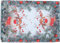 matches21 Tischset Mitteldecke Tischwäsche Elche & Tannenzapfen Weihnachten weiß & Druck bunt 35x50 cm Polyester