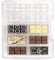 Decora 0050140 Moule À Chocolat Tablette Mini Cavites 42X13,8X9 mm et 200X120X22 mm, Polycarbonate, Clair