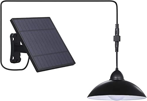 Tomshine Solarlampen für Außen, Solar Hängelampe mit Fernbedienung, IP65 Wasserdicht, 5m Kabel, 3 Modi Zeitfunktion für Garten Terrassen Hühnerstall
