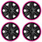 Radzierblende Fast LUX pink 16 Zoll 4er Set