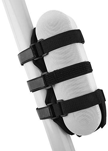 TXEsign Portable Bluetooth Speaker Mount for Bike, Golf Cart, Boat, Motorcycle - Adjustable Strap Speaker Holder - Fits Most Bluetooth Wireless Speakers