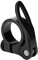 SALUTUYA 25,4 mm Innendurchmesser 25,4 mm Sattelstützenklemme Langlebige und rostfreie Fahrradsattelstütze für Mountainbiker(Black)