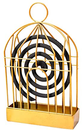 Räucherstäbchen Halter, Räucherstäbchen Spulenhalter, Mückenspirale Spulenhalter, Räucherstäbchenhalter Retro Stil, Räucherstäbchen Anti Mücken, Räucherstäbchen Halter Metall für Hause Camping Garten