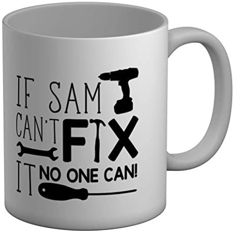 Shopagift Personalised If Can't Fix It No One Can White 11oz Large Mug Gift Cup