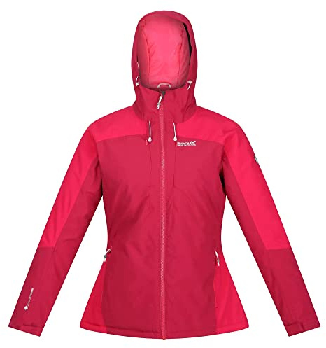 Regatta Damen Highton Striii Jackets Waterproof Insulated, Berry/PkPotn, 38 EU