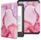 VOVIPO Custodia protettiva Slimshell per nuovissimo Kindle 6 pollici 2024/2022,Cover Leggera con Auto Sveglia/Sonno-Marble Pink