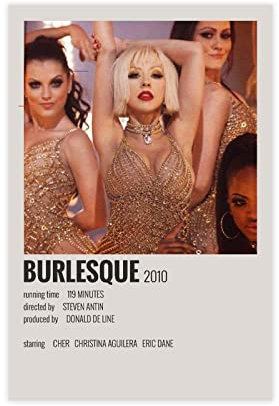 HDTS Film Burlesque Vintage Leinwand Poster Schlafzimmer Dekor Sport Landschaft Büro Zimmer Dekor Geschenk Rahmen: 40 x 60 cm