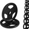 G5 HT SPORT Unisex – Erwachsene 2 Scheiben aus Gusseisen Ø Loch 50 Mm Je 15 Kg à, 2 x 15 kg, 2 DISCHI IN GHISA Ø FORO
