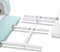 Verlängerungs tablett für Cricut Maker 3/Maker und Explore Air/2/3, Schneidematte 12x12 Tablett halterung für Cricut Maker und Explore Air Serie, Tray Extender Kompatibel mit Cricut Matte