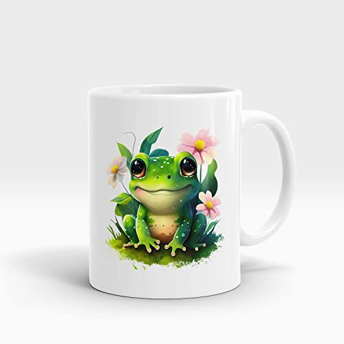 Dropful Divertente tazza a forma di rana - Ideale per bevande calde e fredde