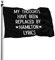 90X150cm Feiertage Flags Meine Gedanken Wurden Durch Den Liedtext Von Hamilton Ersetzt Parteifahne Doppelseitige Indoor Flagge Perfekte Hofflagge Décor Für Festival Veranda Lawn