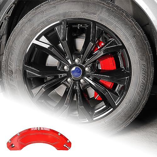 FDAIUN Caliper Covers for Ford Explorer 2023 Front Brake Pliers Caliper Cover Decoration Accessories Aluminium Red 2PCS