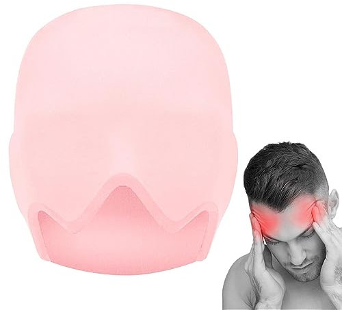 Cappello di emicrania | Assorbimento freddo per cuffia da sonno fresco | Pacchetto di ghiaccio morbido e flessibile impacco freddo per tensione, stress, terapie di ghiaccio di raffreddamento a lunga