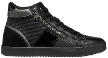 Geox Damen D BLOMIEE D Sneaker, Black, 40 EU