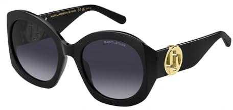 Marc Jacobs MARC 722/S BLACK/DARK GREY SHADED 56/22/130 Damenbrillen Sonnenbrillen