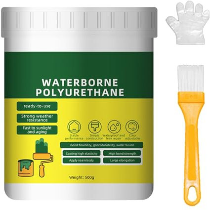 Liquid Rubber Sealant | Indoor & Outdoor Waterproof Coating - Insulating Rubber Paint, Effective Practical Solution for Campers, Roof Repair, Basements