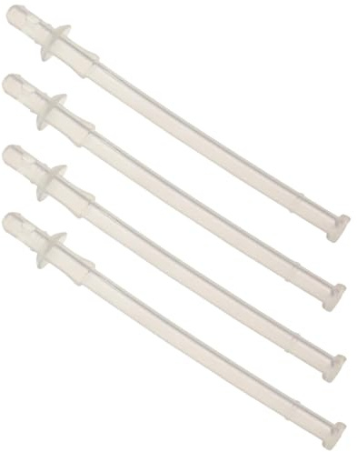 4x Milchansaugschlauch, Milchschlauch, Milchansaugrohr, Ansaugschlauch für Milchbehälter kompatibel mit DeLonghi Eletta Explore, Primadonna Soul ECAM450 ECAM452 ECAM610