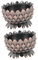 Alipis Butter Lampe Desktop Kerze Lotus Blütenblatt Design Religiöse Legierung Kerze Container Dekorative