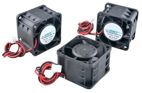 1pc ACP4028 4cm 40mm Axial Flow Fan 40x40x28mm Cooling Fan DC5V/12V/24V 2Pin for 1U 2U Power Industrial Control Computer(DC5V oil bearing)