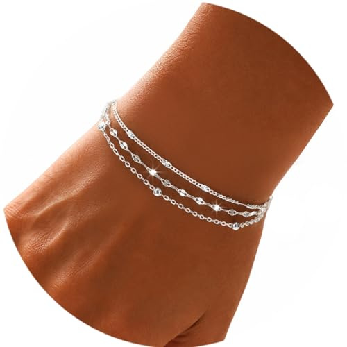 Alster Herz* 925 Sterling Silber Armband Damen – Elegantes feines Schmuckarmband, verstellbar, zeitlos & hautfreundlich