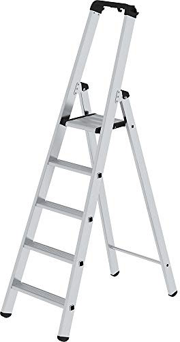 eurokraft | Escabeau à marches | accès Un côté | modèle Standard | 5 marches