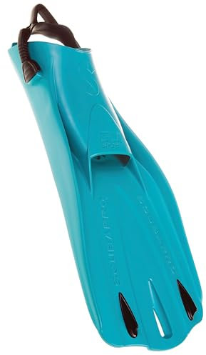 SCUBAPRO GO Sport Geräteflosse Fersenbandflosse (türkis, L)
