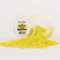 colourPlus Glitzer grob (Holo-Gelb) Glitter-Zusatz zum Veredeln von Wandfarben auf Wasserbasis oder zum Basteln, Made in Germany