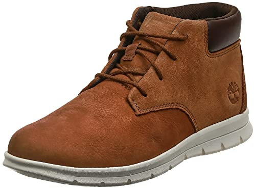 Timberland Graydon Leather Chukka, Stivali Uomo, Marrone ( Medium Brown Nubuck), 41.5 EU