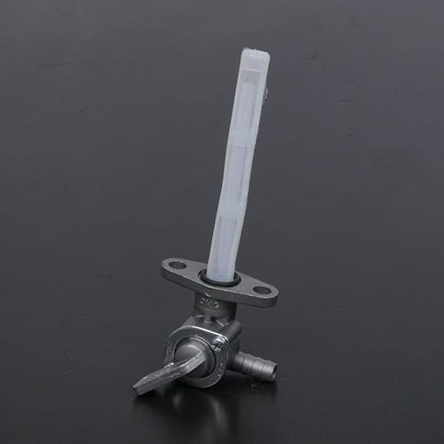 Robinet réservoir essence Buzzetti 3 positions sortie droite 8mm compatible avec moto