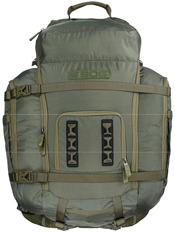 BOG Helix 3500 Hunting Backpack with 3500 Cubic in Capacity, 2.75 lb Lightweight Design, and YKK Zippers for Hunting, Outdoors