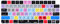 XSKN Tastaturabdeckung aus Silikon für Apple iMac M1 Chip Magic Keyboard mit Touch ID A2449 mit Sperrschlüssel A2450 Tastatur (US-Version Premiere Pro)