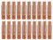 20pcs Punta di in rame 1,0 mm, Ricambi Torcia Mig Punte Saldatrice a Filo Mig Punta del di Saldatura Consumabili per Torce di Saldatura mig Torcia per Binzel 15AK MIG/MAG