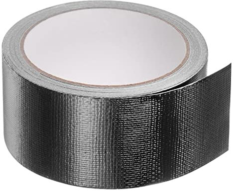 sourcing map Tarpaulin Repair Tape, 2 x24.6ft Waterproof Rip Stop Patch and Tent Repair Tape for Tear Resistant Tent Greenhouse, Black