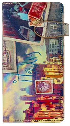 bb Klostermann Geldbörse - Italien - Kunstleder - Magnet- und Reißverschluss - Unisex - Erwachsene