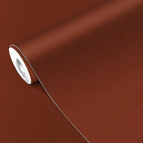 MICTER Leder Reparatur Patch, 40x300cm Kunstleder Selbstklebend, Leder Patch Kit Selbstklebende Lederflicken für Sofas, Autositze, Möbel, Handtaschen, Jacken (Braun)